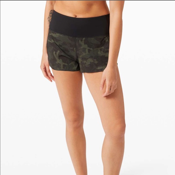NWT Sz 10 Lululemon Speed Up HR 2.5” ICMI/Black - Picture 3 of 10